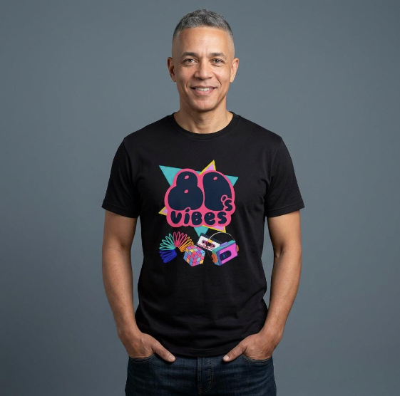 80's Vibes Shirt, Unisex Softstyle T-Shirt
